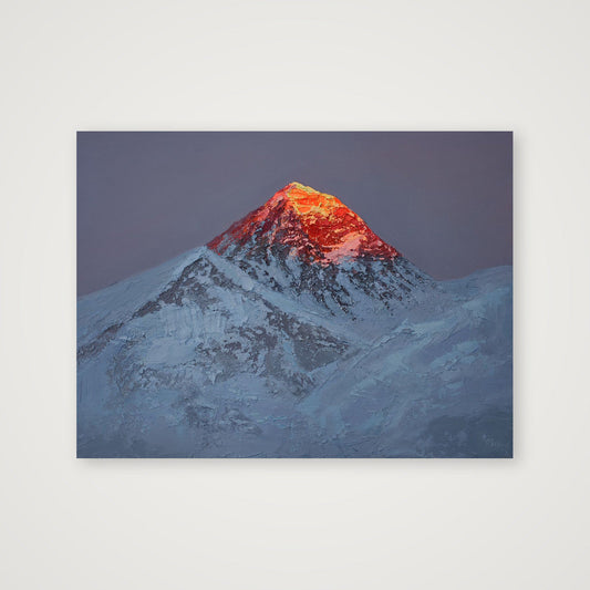 Summit of Embers (18x24, no border) — 61×46cm, 24×18" Print only