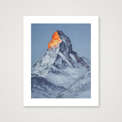 “Fiery Summit” - Fine Art Prints