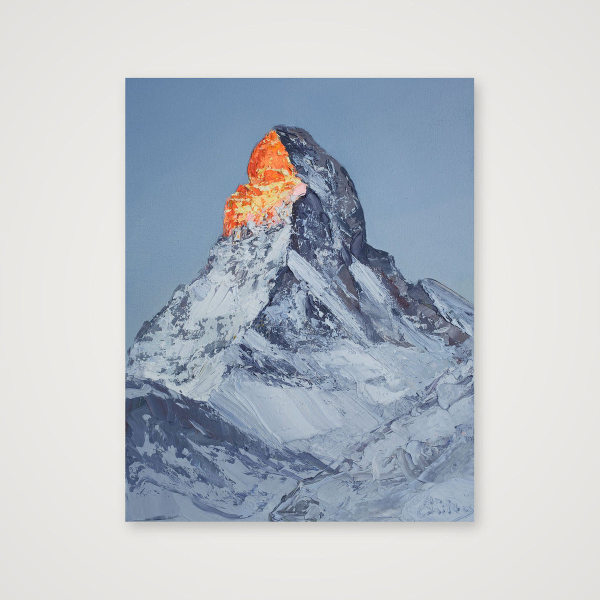 “Fiery Summit” - Fine Art Prints