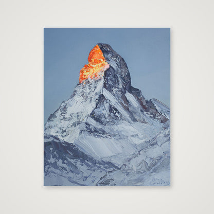 “Fiery Summit” - Fine Art Prints