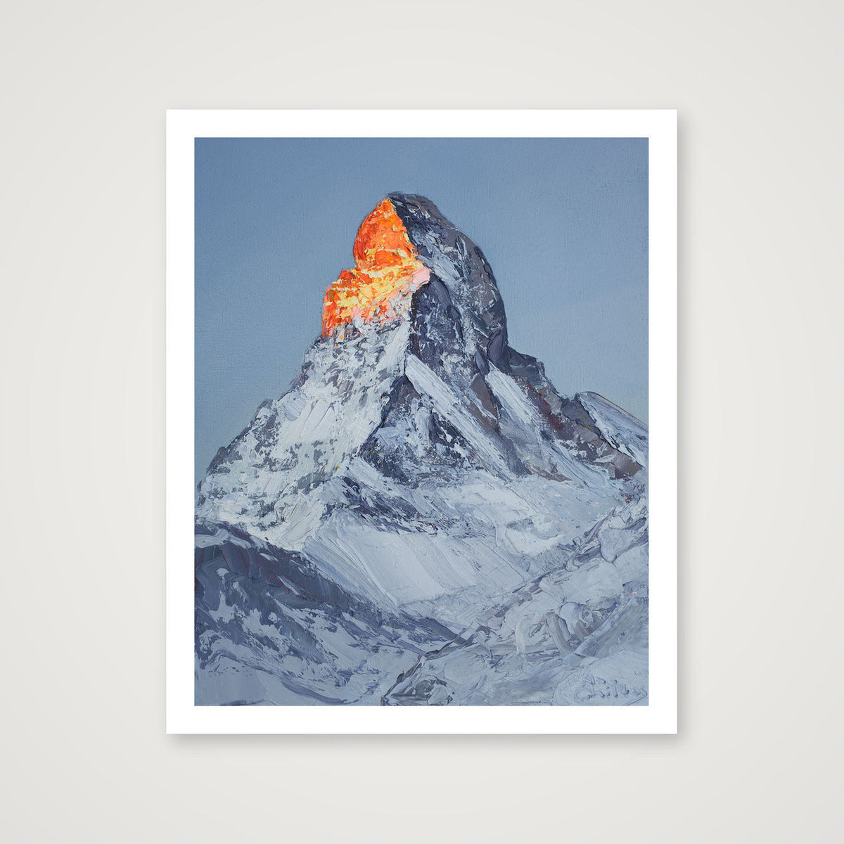 “Fiery Summit” - Fine Art Prints