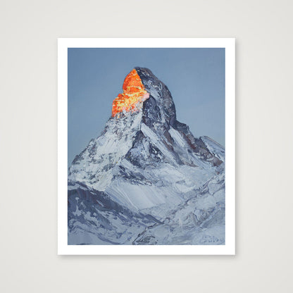 “Fiery Summit” - Fine Art Prints