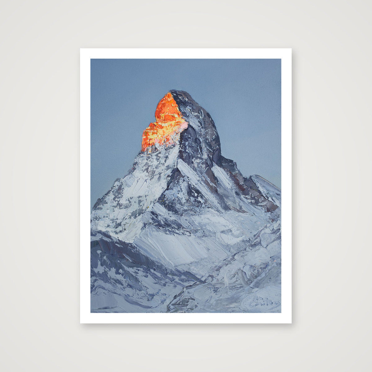 “Fiery Summit” - Fine Art Prints